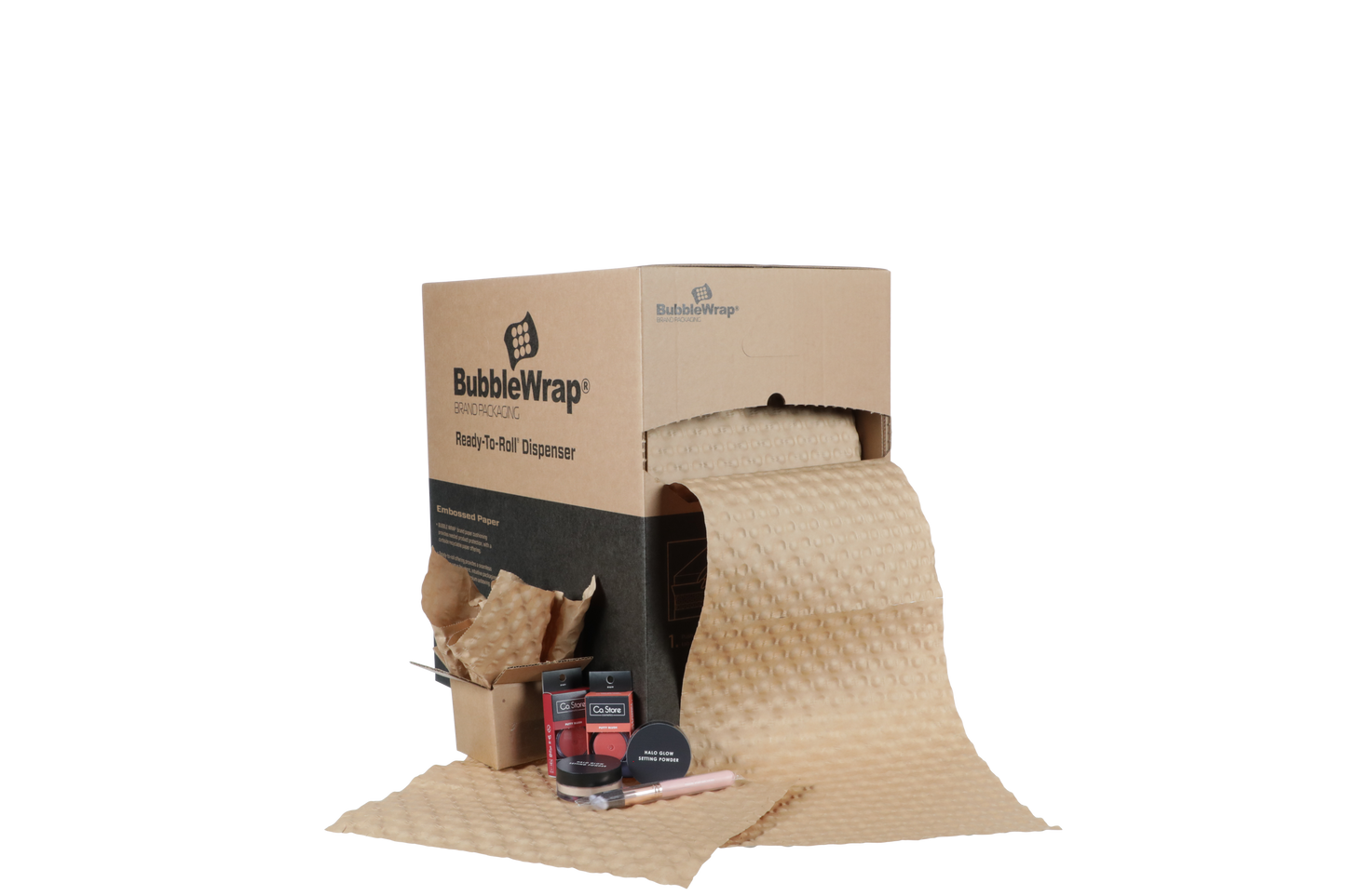 BUBBLE WRAP® Brand Embossed Paper in Ready-To-Roll® Dispenser