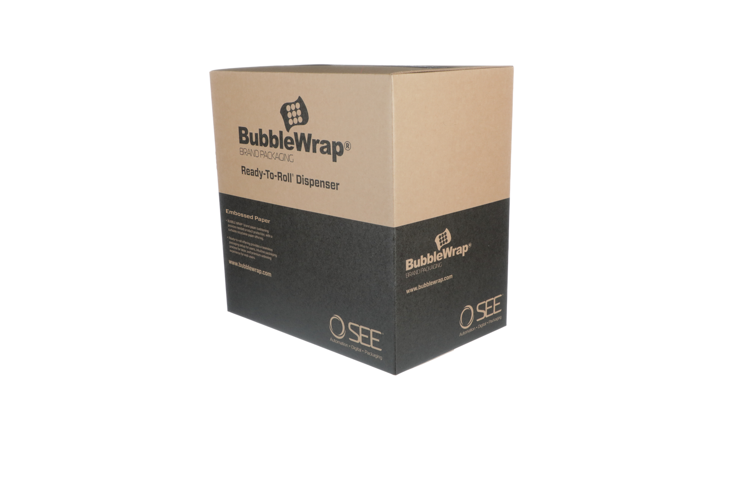 BUBBLE WRAP® Brand Embossed Paper in Ready-To-Roll® Dispenser